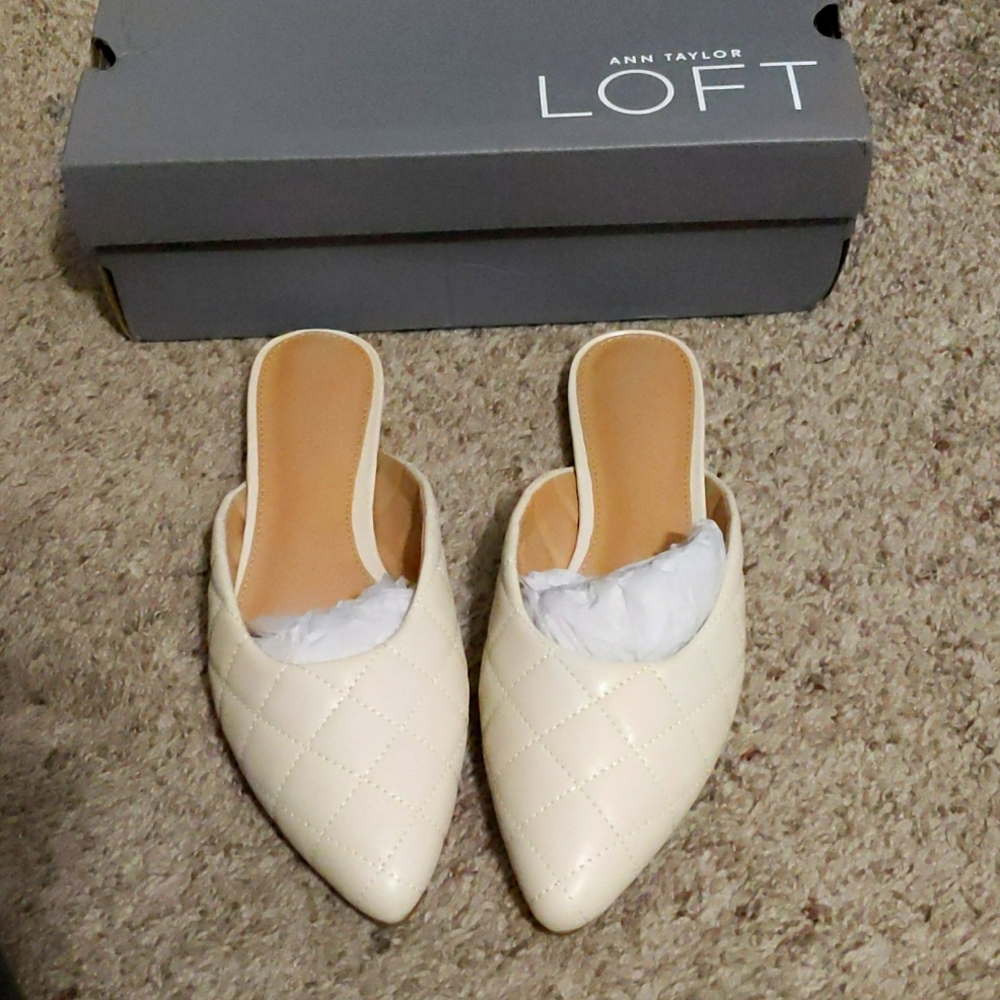 Quilted Mule Flat